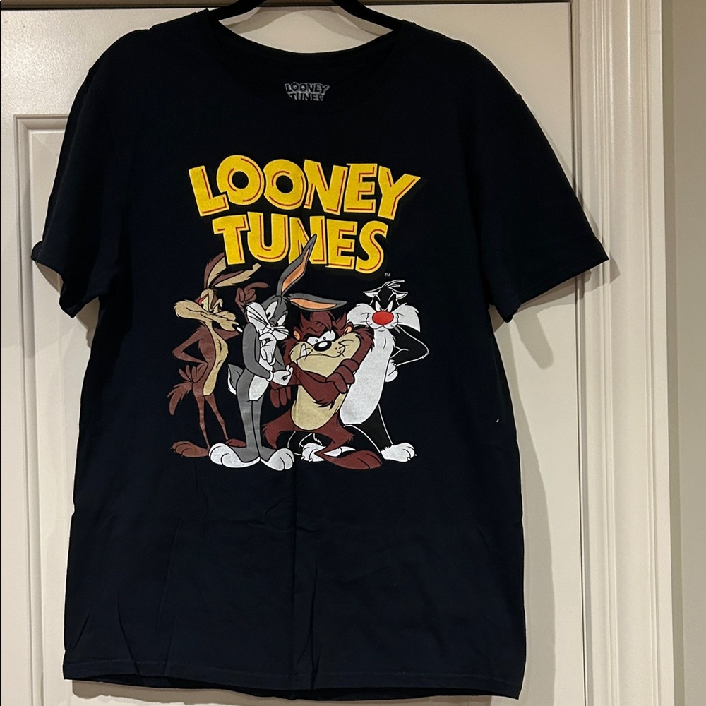 Warner Bros. Black Looney Tunes Graphic Tee